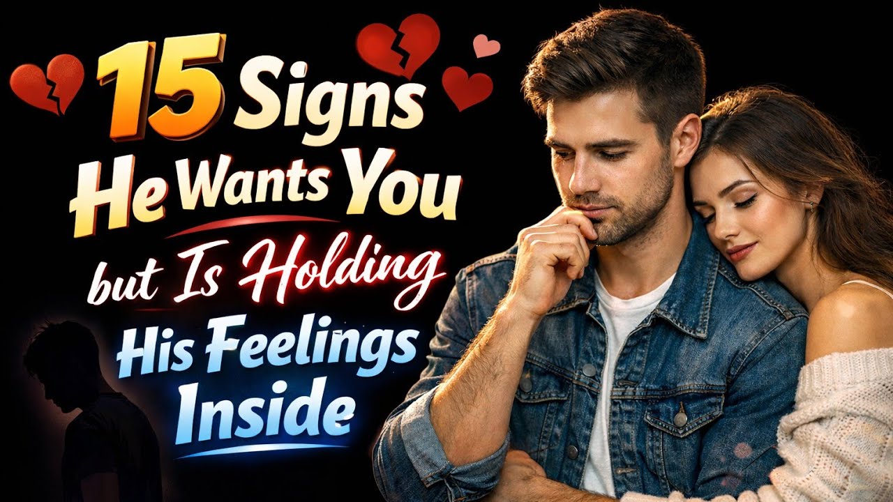 15 Signs He Wants You but Is Holding His Feelings Inside 