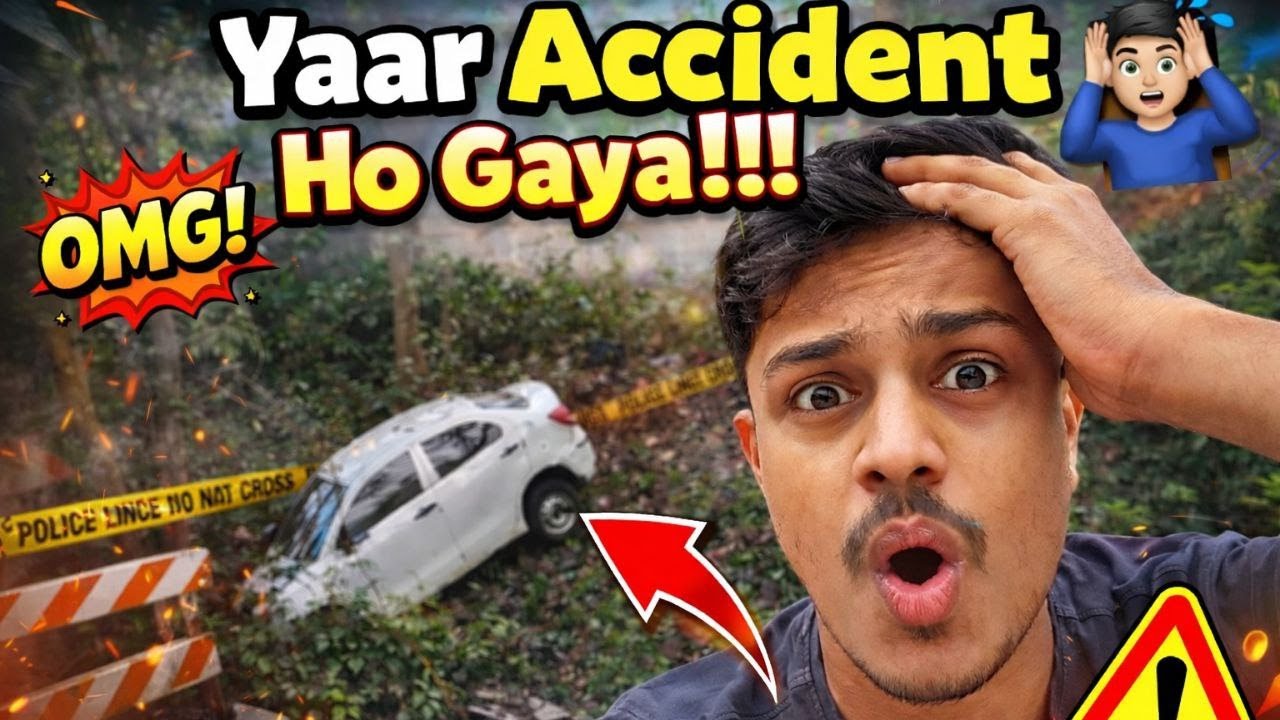 Car Accident Hogeyaa 🙆‍♂️