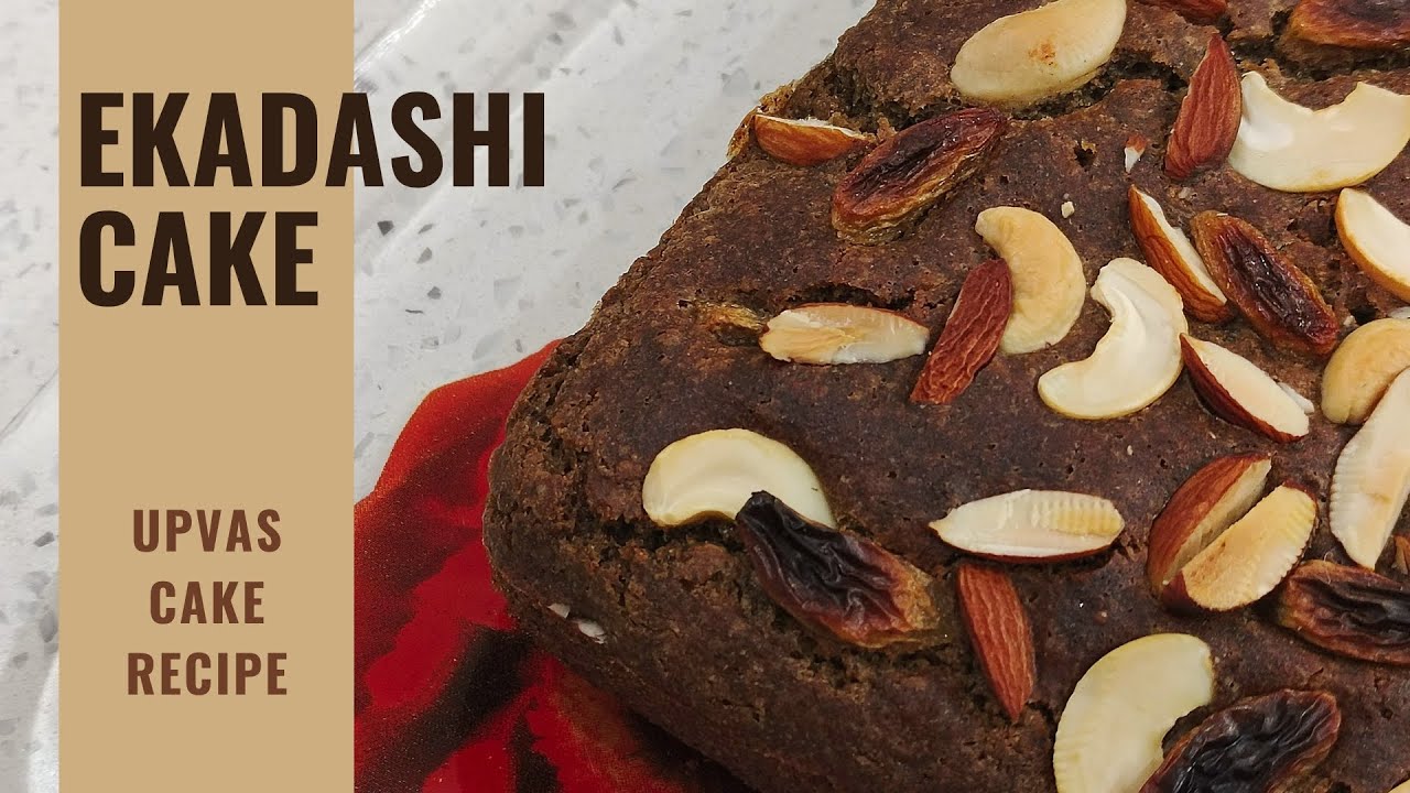 Vrat ka Cake | Kuttu Atta Cake | Ekadashi Cake Recipe | Buckwheat Cake Recipe | Satvik Cake Recipe