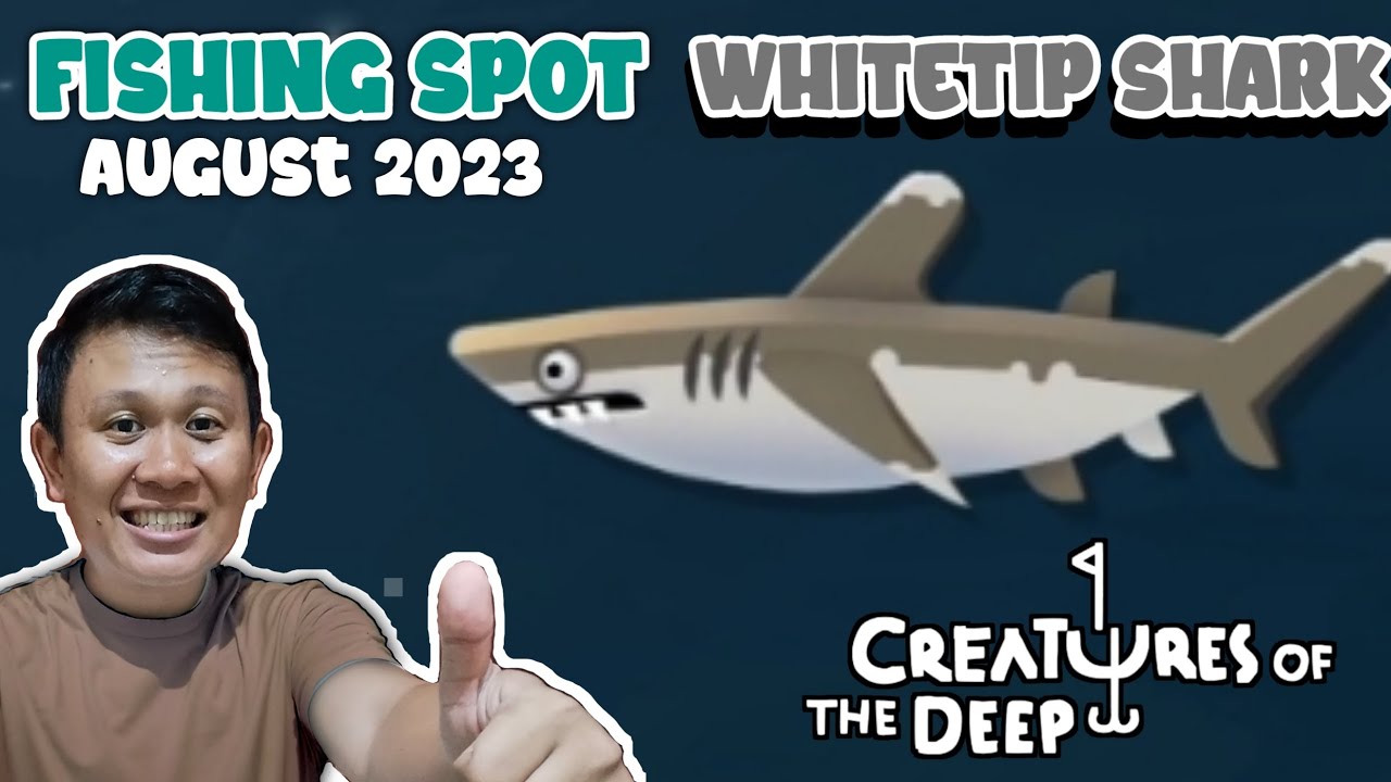 WHITETIP SHARK LOCATION - COSTA RICA - CREATURES OF THE DEEP FISHING #whutetipshark