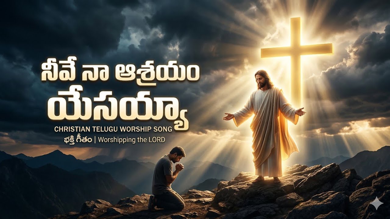 నీవే నా ఆశ్రయం యేసయ్యా // neeve Naa ashrayam yesayya // new Telugu Christian song