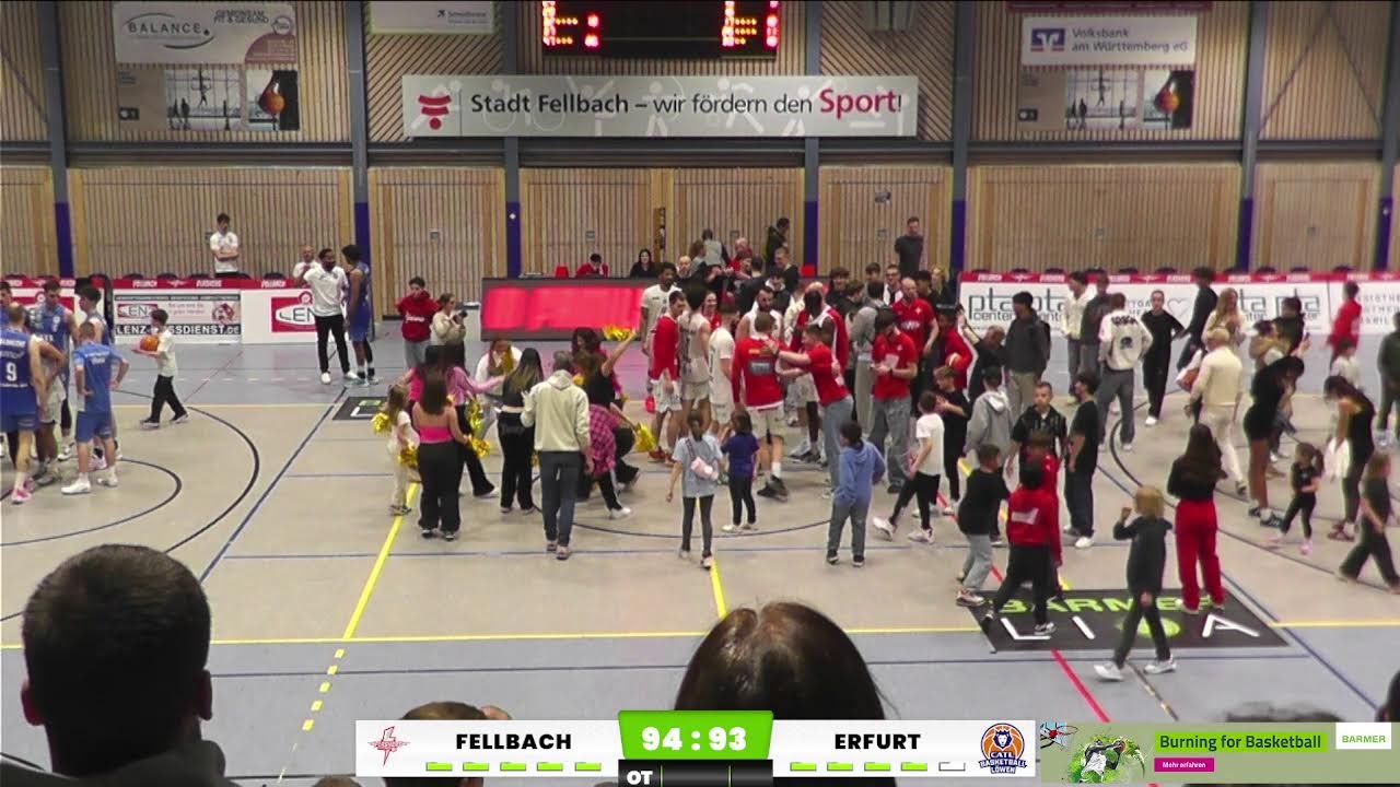 SV Fellbach Flashers vs. CATL BB Löwen