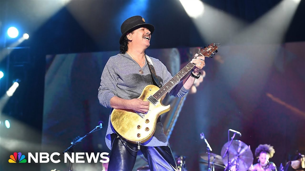 Carlos Santana reflects on inspiring music career