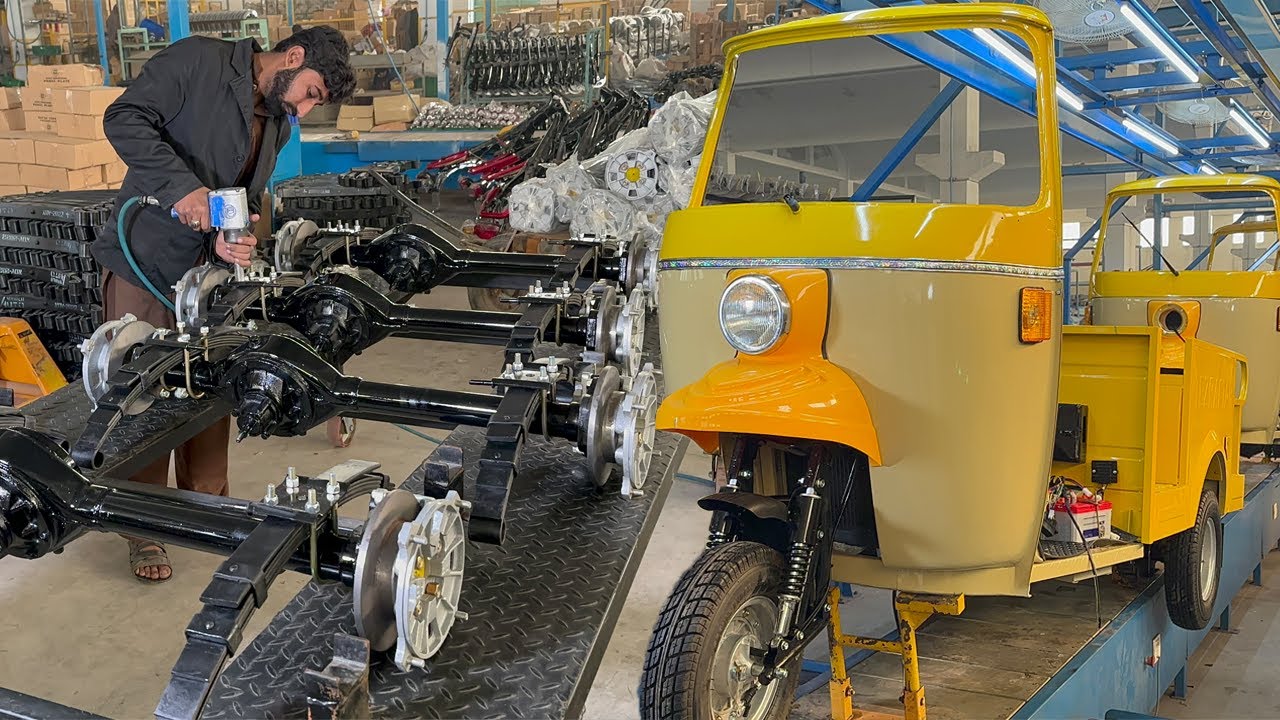 Amazing Making Process of Auto Rickshaw | Auto Rickshaw Manufacturing|   How to Make a Auto Rickshaw