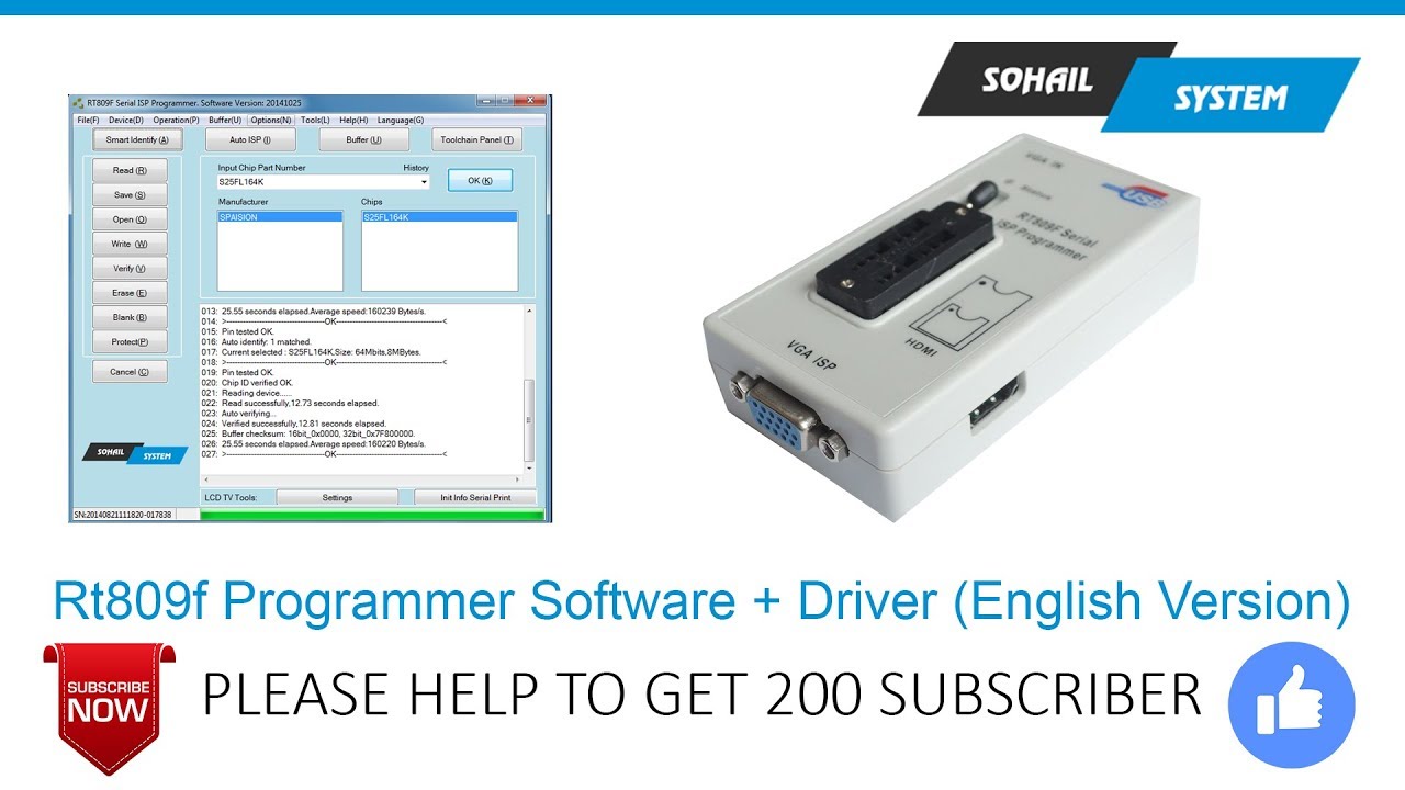 HOW TO DOWNLOAD FREE RT809F SOFTWARE + DRIVER (ENGLISH VERSION ) #rt809f