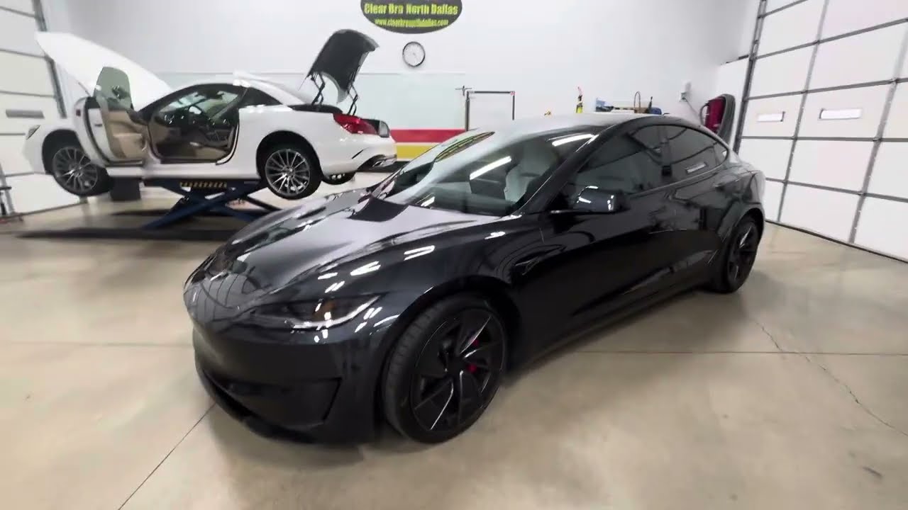 2024 Tesla Model 3 Performance full Clear Bra Installation
