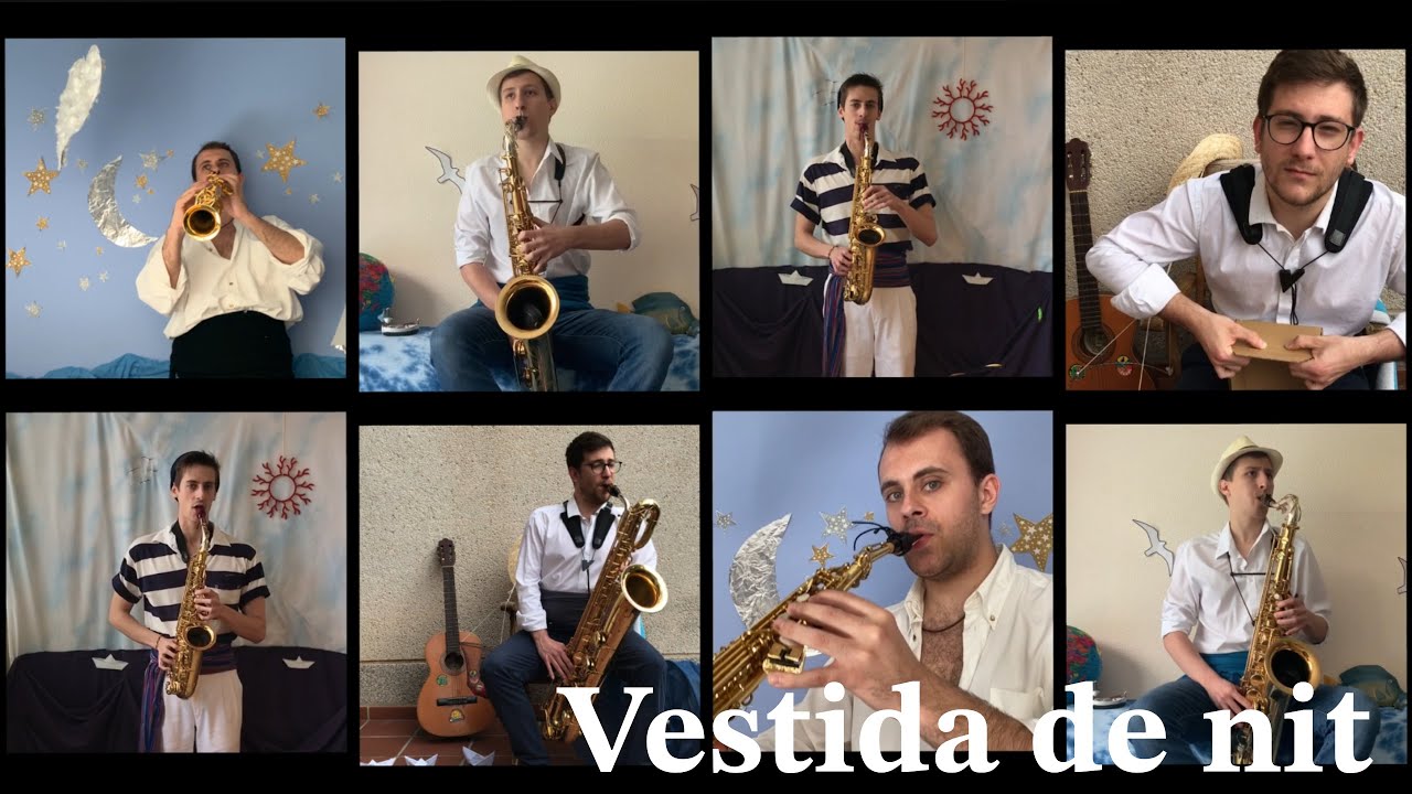 Vestida de nit - Silvia Perez Cruz (Saxophone Quartet Cover)
