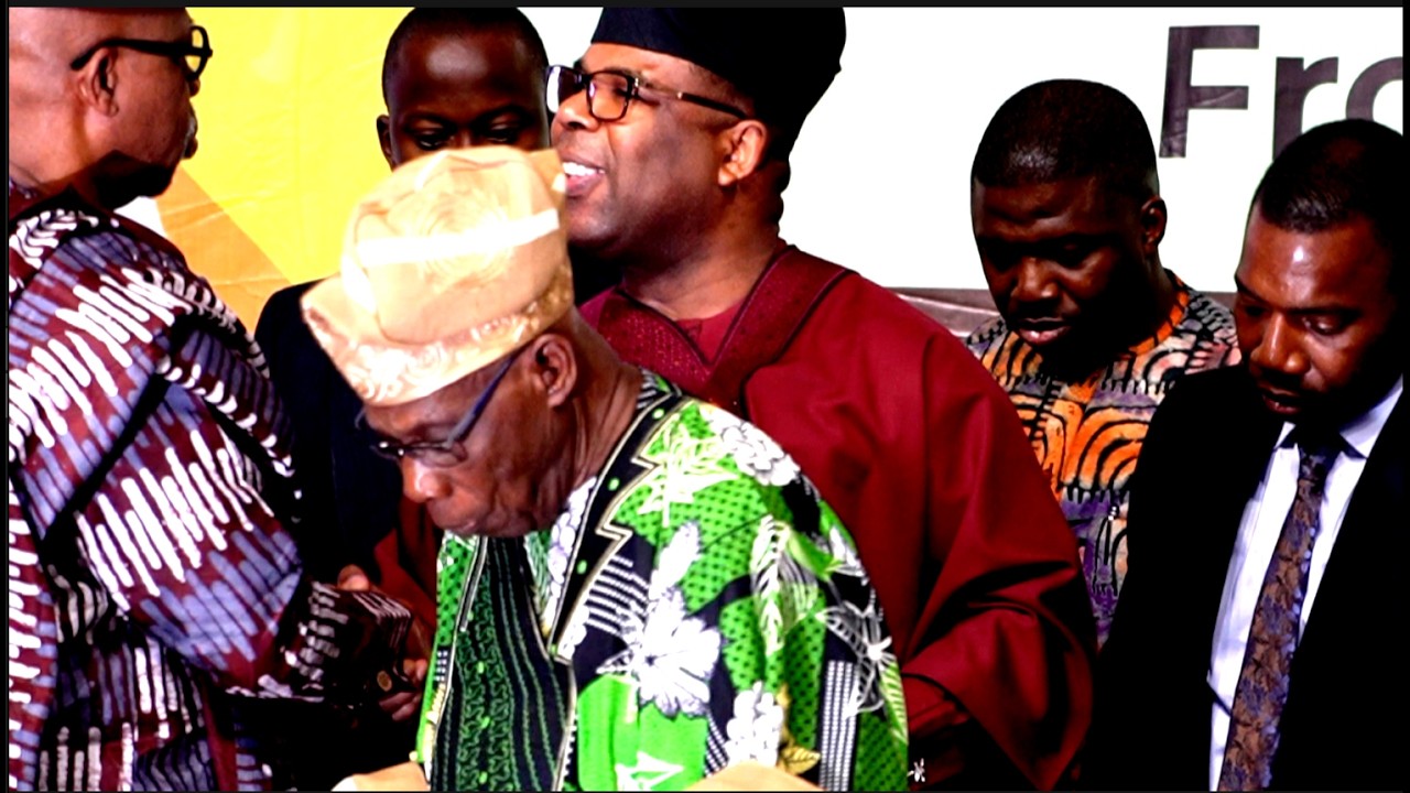 Haitian Ambassador on Obasanjo's 89th Birthday - 