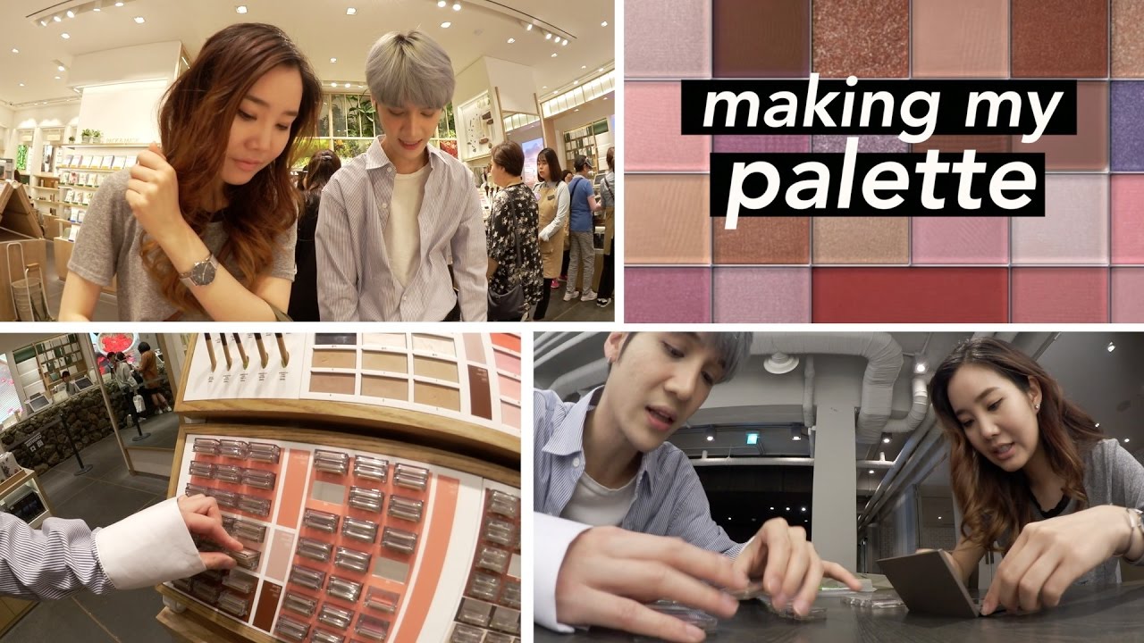 DIY Innisfree Palette: choosing from 140 colors lol