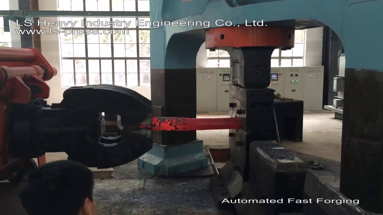 20MN Open Die Forging Press, Pull Down, Two Columns