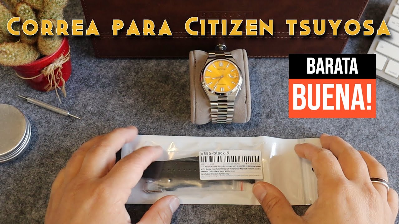 He encontrado una correa para el Citizen Tsuyosa - Bonita y barata!