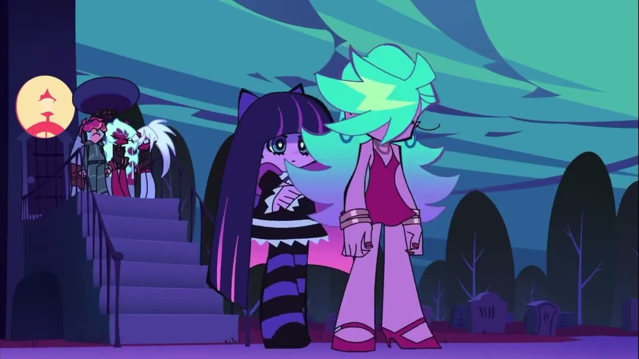 New Panty & Stocking - Sad ghost cat death