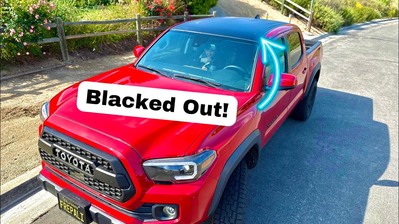 Wrapping My Tacoma at Home!