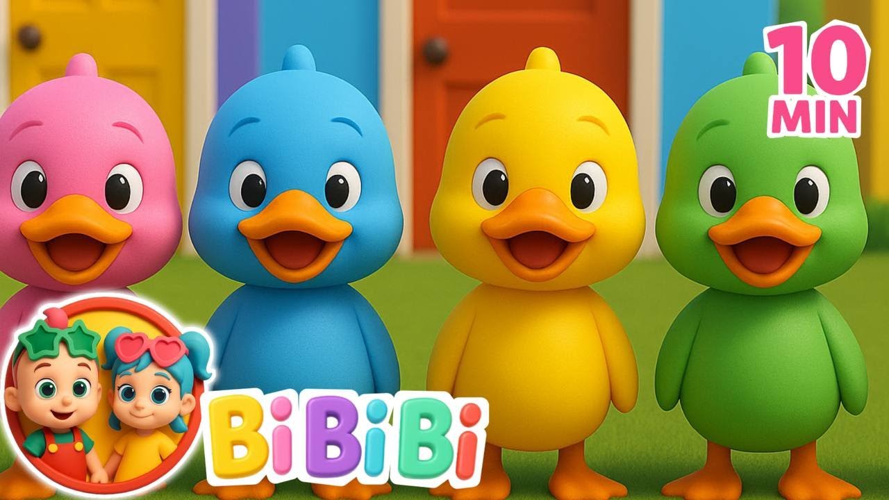 Five Little Ducks | + More BiBiBi Nursery Rhymes & Kids Songs