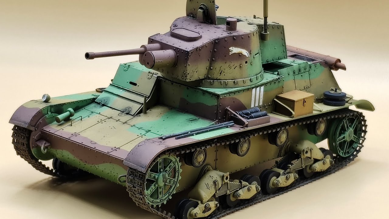 Polish 7TP Light Tank (IBG 1/35) Model Build