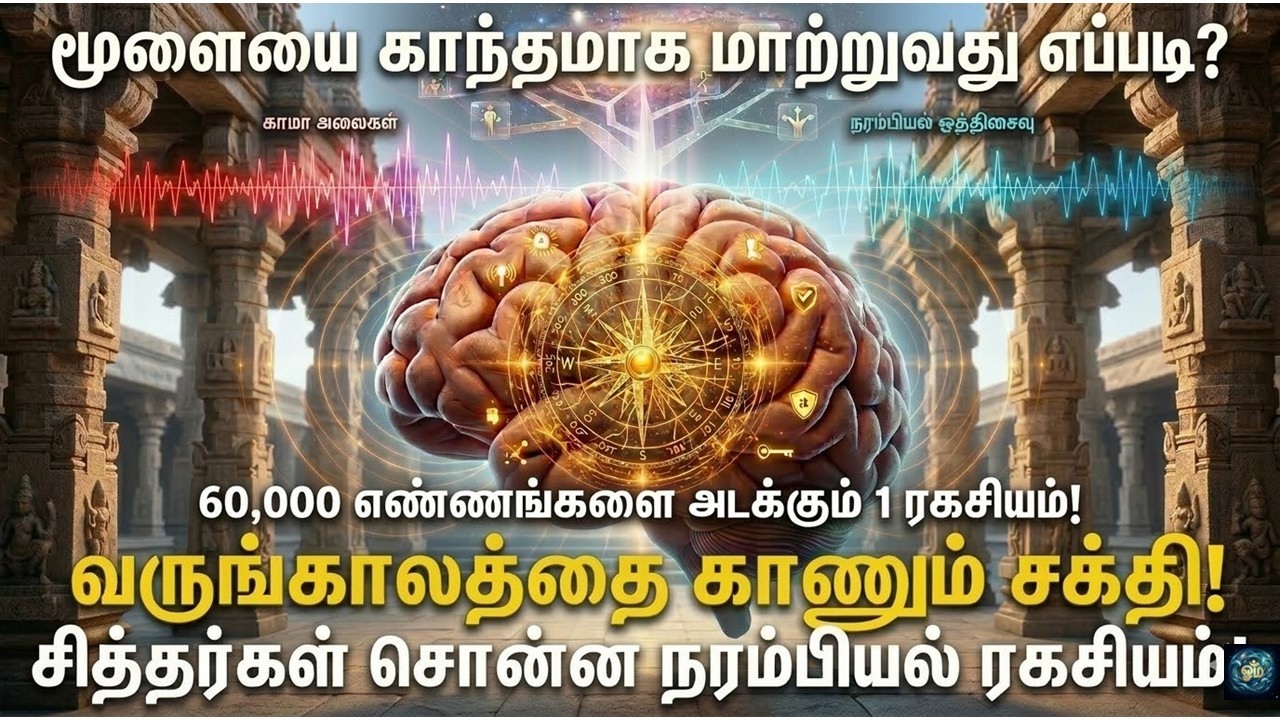 60,000 எண்ணங்களை அடக்கும் ரகசியம் | மூளையை காந்தமாக்கும் அறிவியல் | Neuroscience of 60k Thoughts