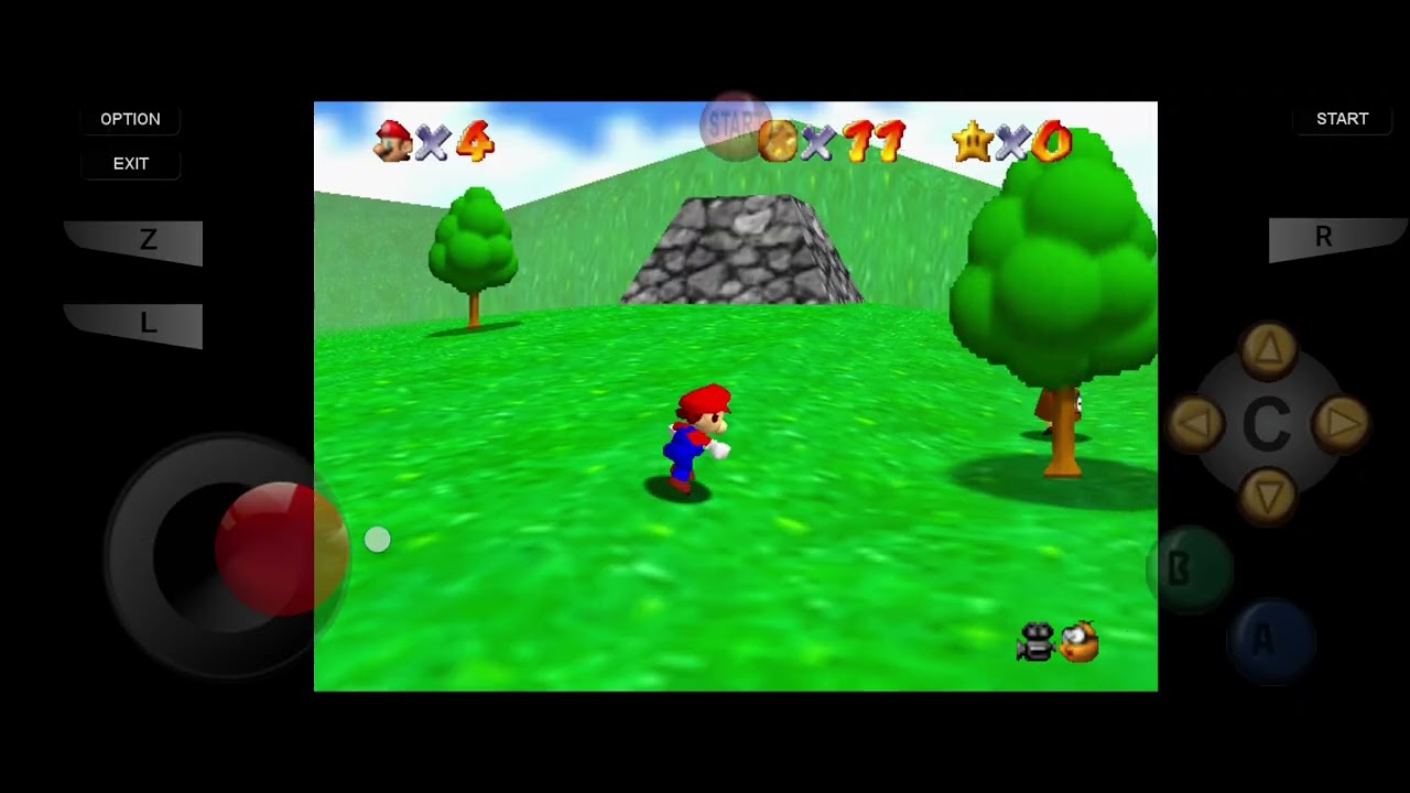 Mario 64 playthrough