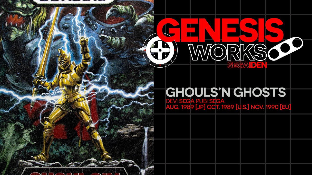 Dancing with the moonlit knight: Ghouls’N Ghosts | Segaiden 93