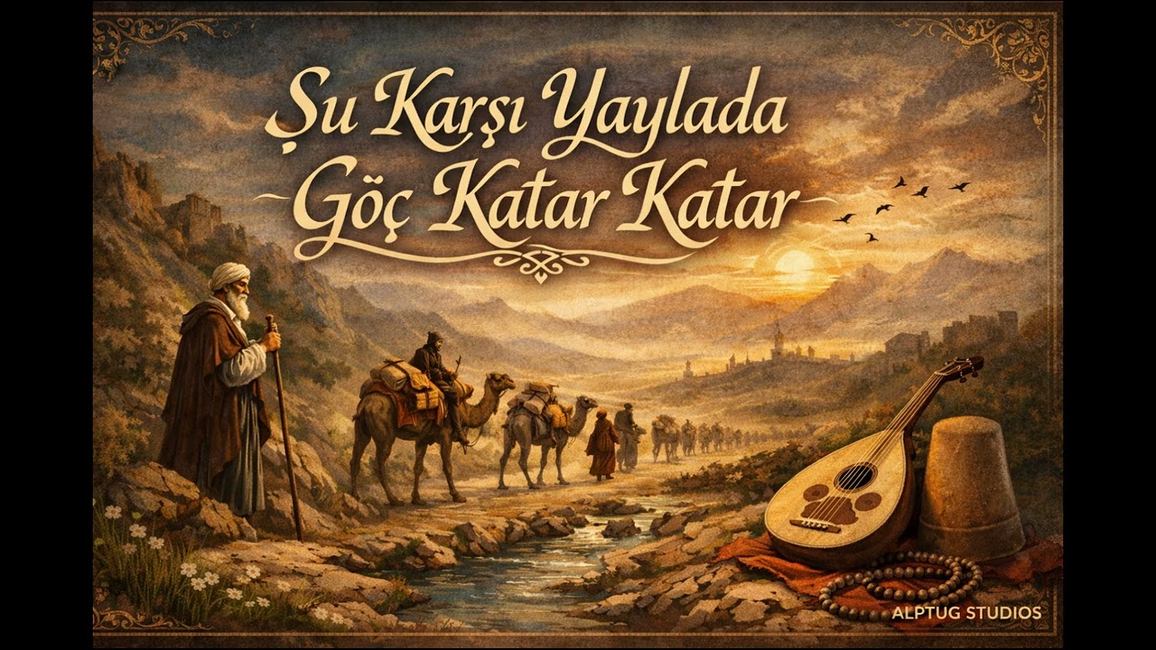 Şu Karşı Yaylada Göç Katar Katar