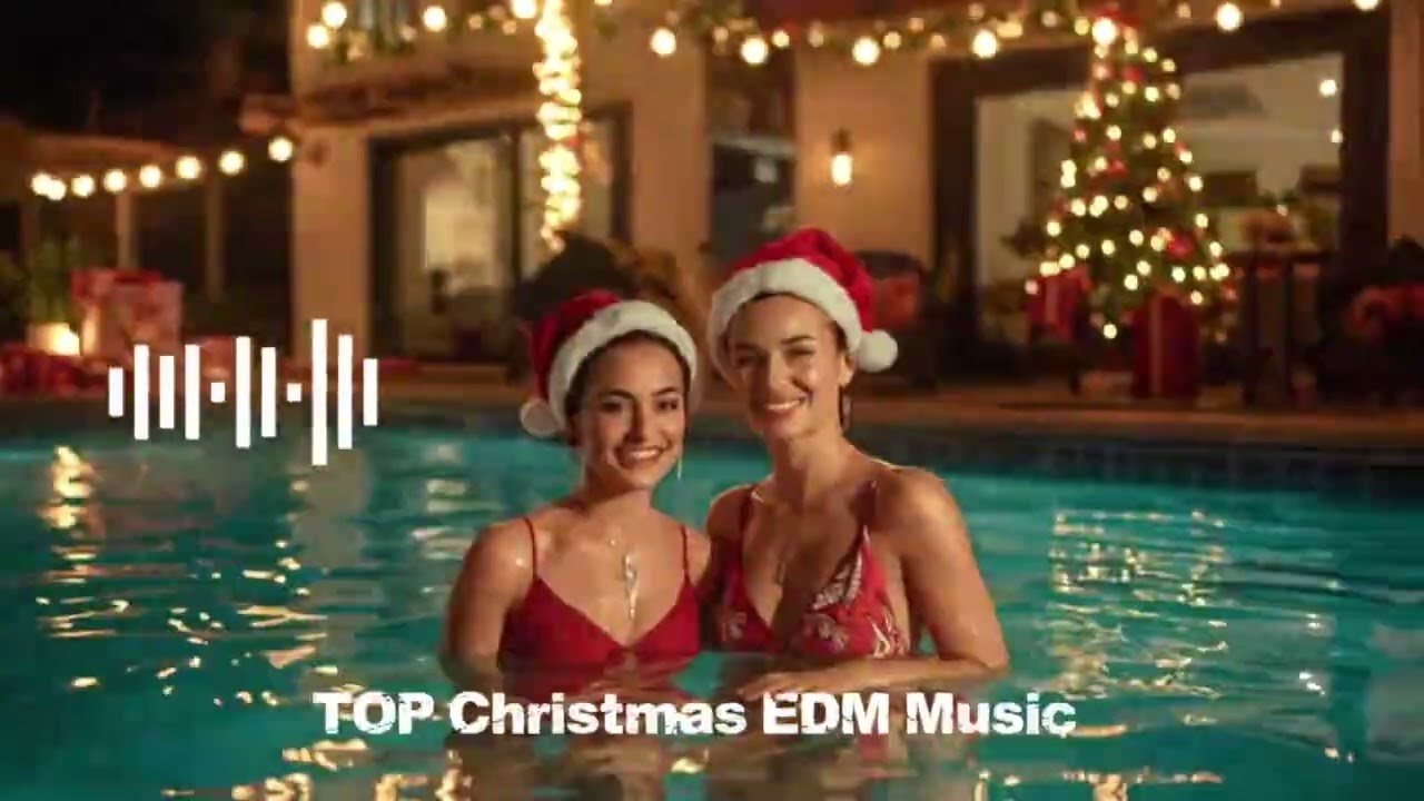 Pool Bass Party ⚡ | Live Electronic Beats for Magical Holiday Night  Pool Party🎶🔥