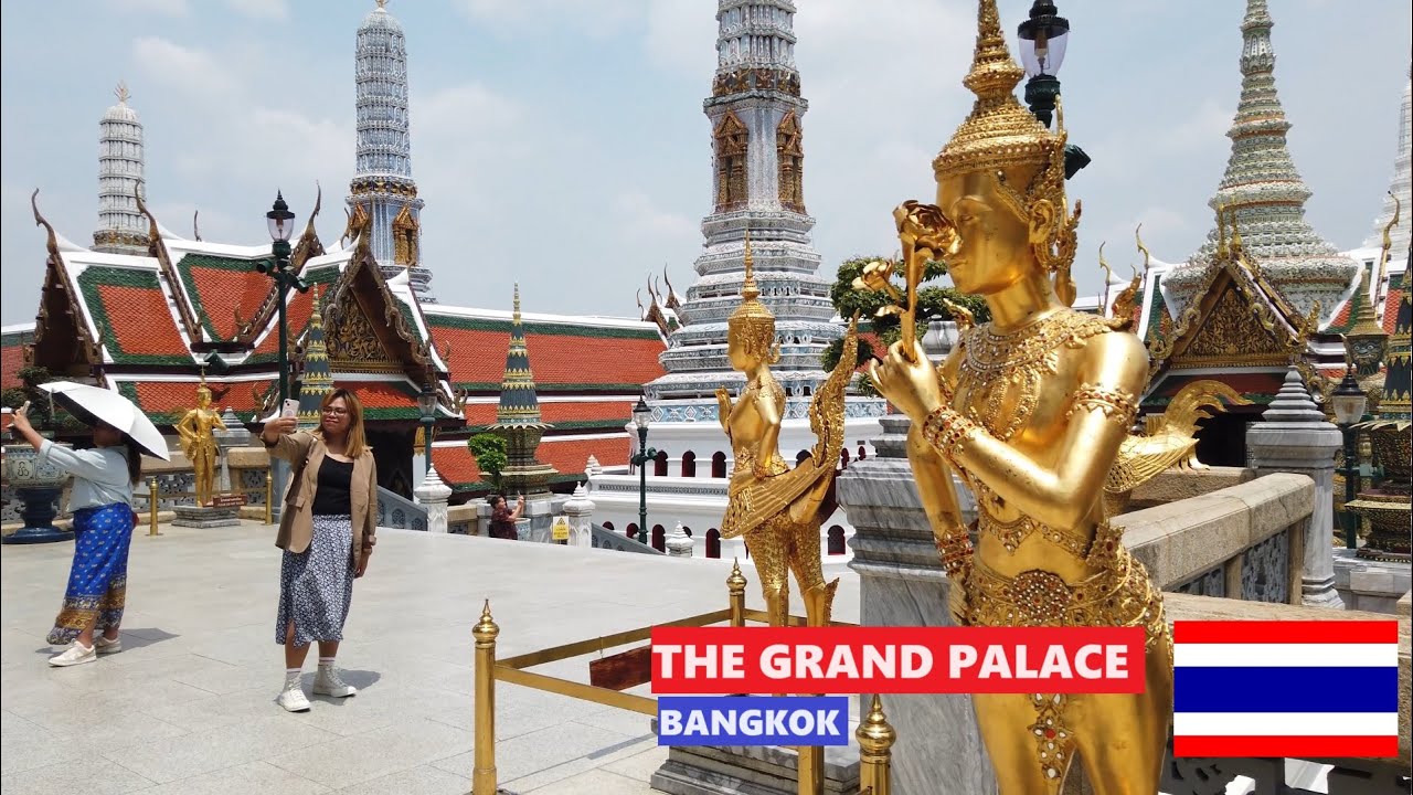 Bangkok | The Grand Palace | Thailand Walking Tour (4K)