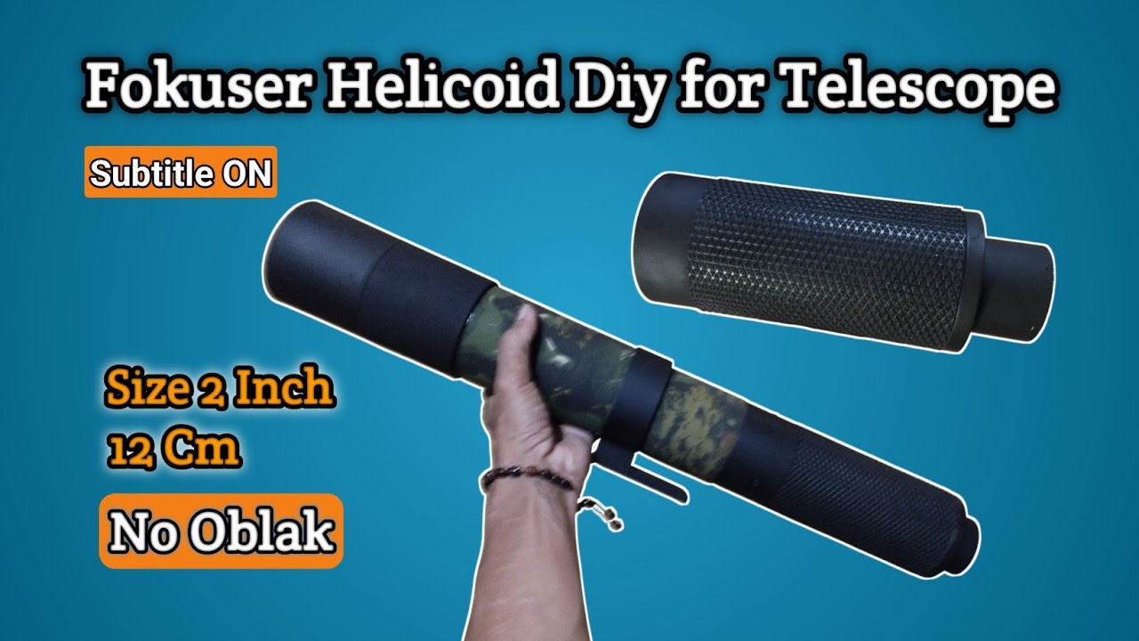 Helicoid Telescope Diy Tutorial Big Size #helicoid #teleskop #phonescoping #telescope #diy
