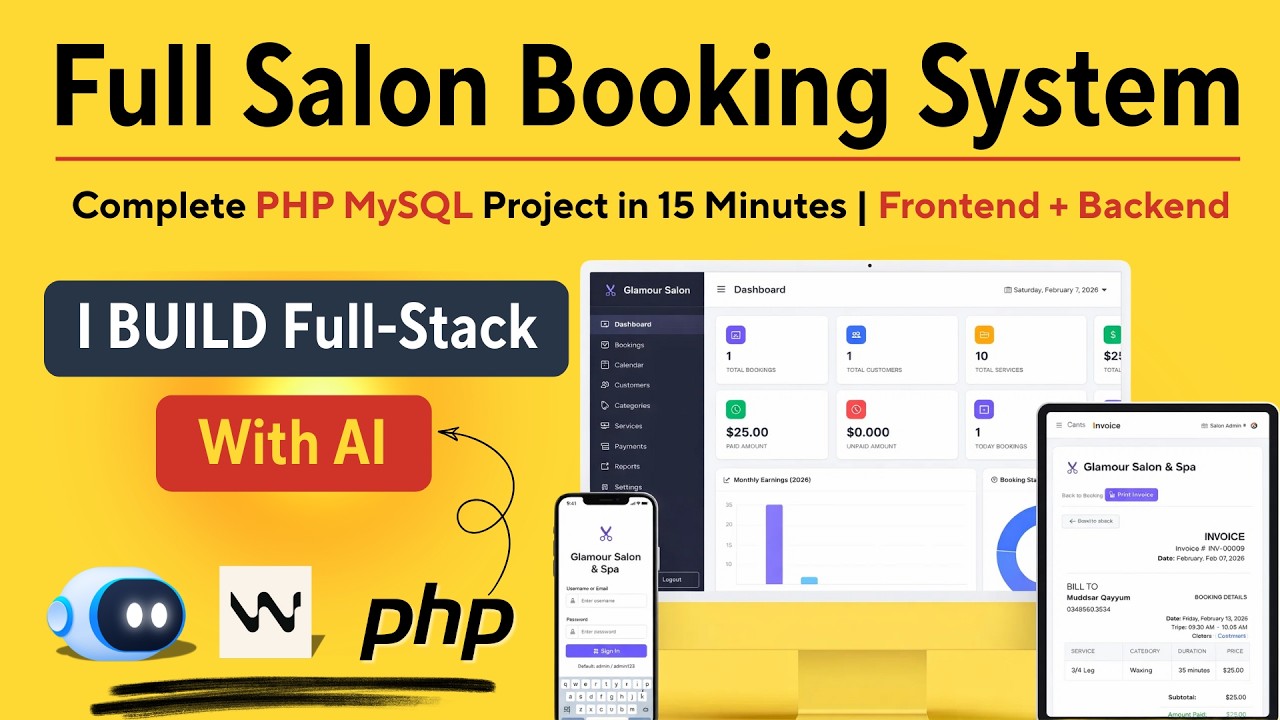 Build a Full-Stack Web Application with AI | No Code Required | Complete Step-by-Step Tutorial