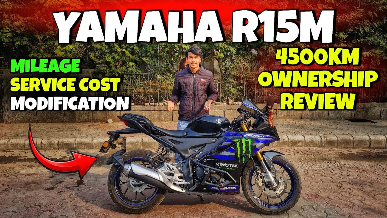 Yamaha R15M 4500KM OWNERSHIP Review 2026 | Milage, Service Cost, Modifications