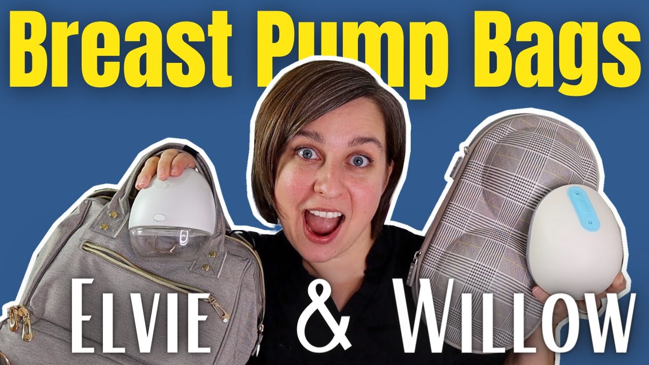 Breast Pump Bags for WILLOW and ELVIE | Storing your wearable breast pump
