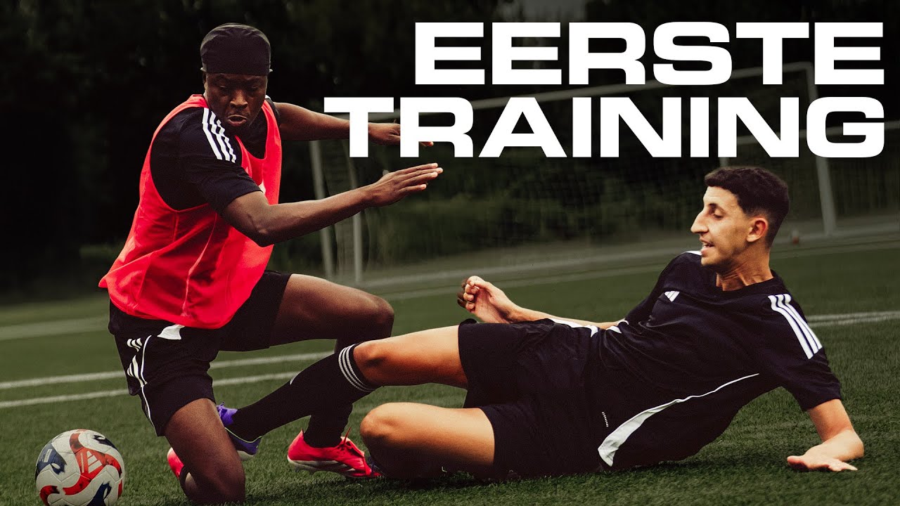 EERSTE Training: Nu is het echt begonnen ⚽️