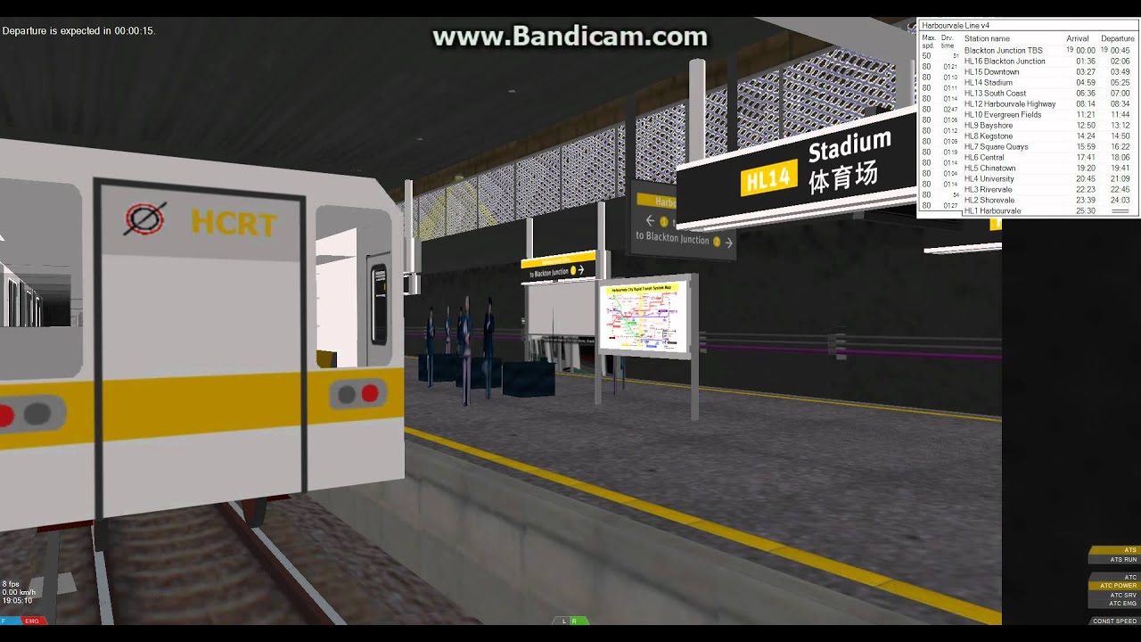 [openBVE/First Video] C100A Set 131-132 on Harbourvale Line