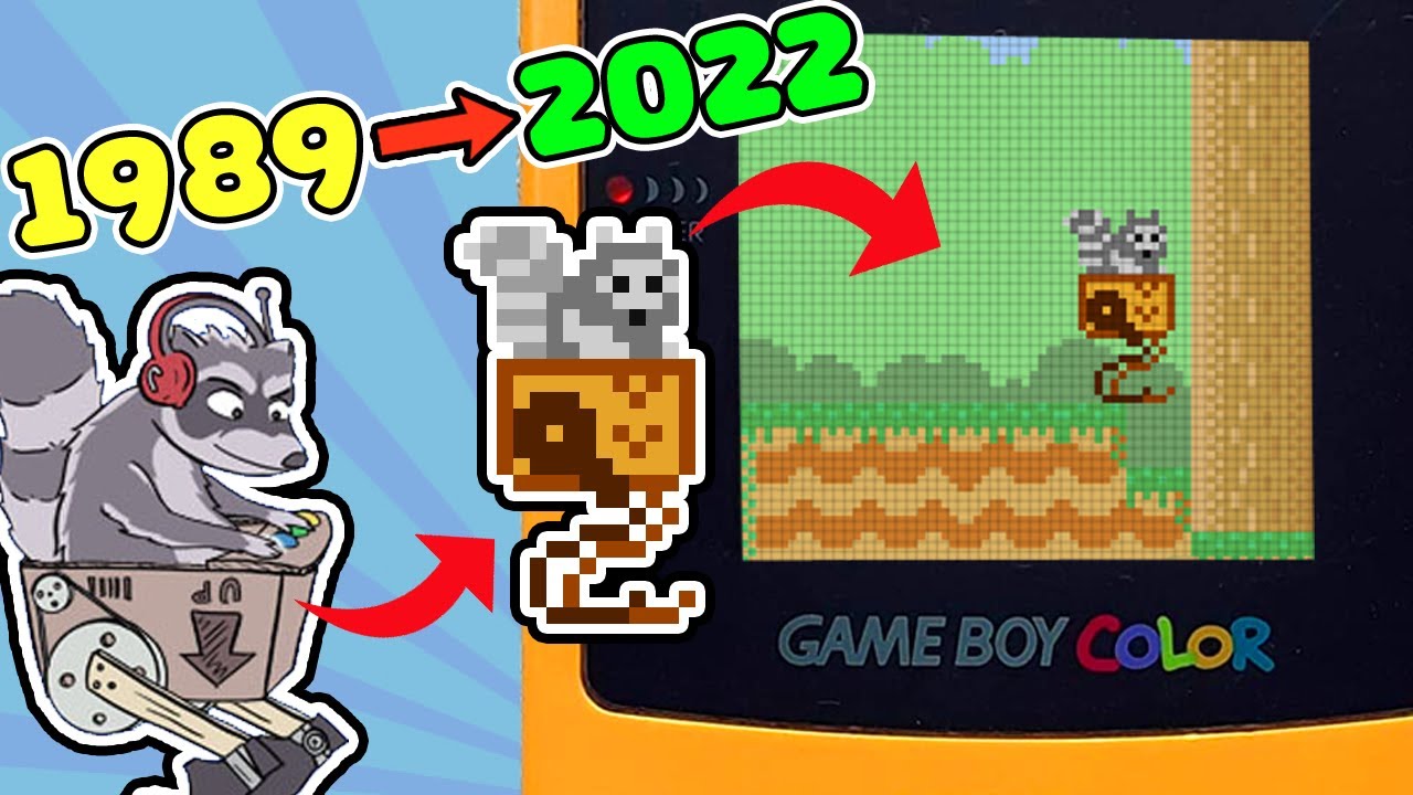 Как я создал свою СОБСТВЕННУЮ игру для Game Boy в 2022 году