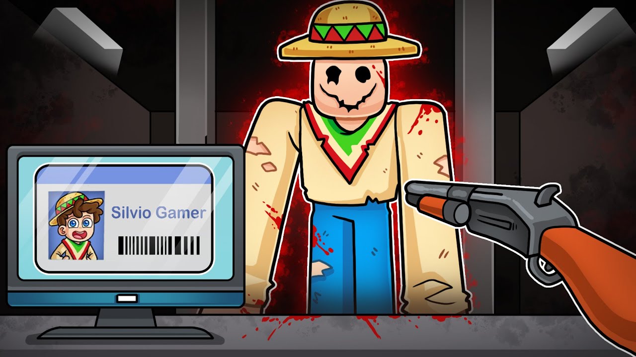 ¡QUE NO te ATRAPE el IMPOSTOR DOPPELGANGER! 😨💀 SILVIOGAMER en Terminal 13 ROBLOX