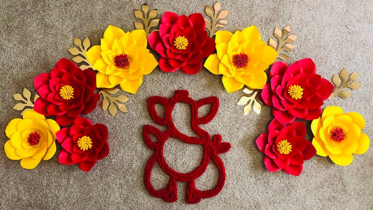 Easy Paper Flowers Decoration Ideas For Any Occasion At Home
