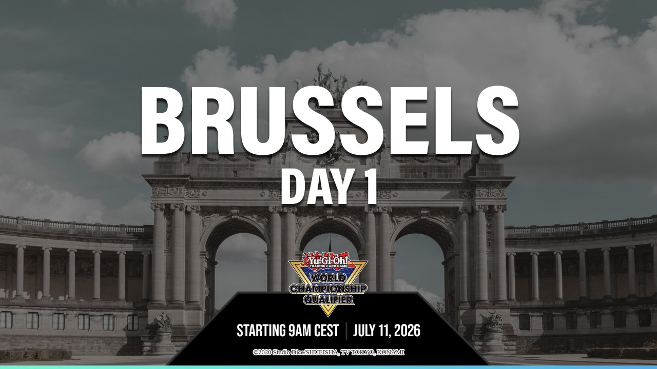 Livestream | Yu-Gi-Oh! European World Championship Qualifier Brussels 2026 &ndash; Day 1