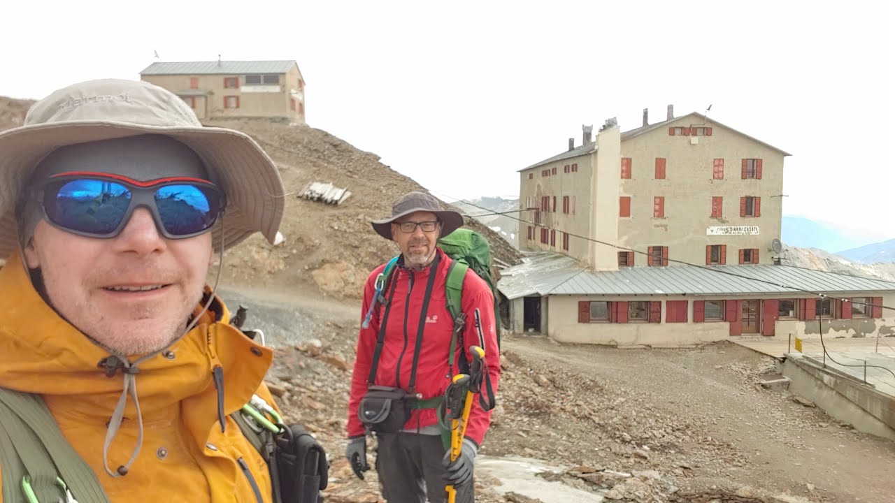 Hüttentour Ortler-Alpen August 2021 - Tag 3 von der Schaubachhütte zur Casatihütte