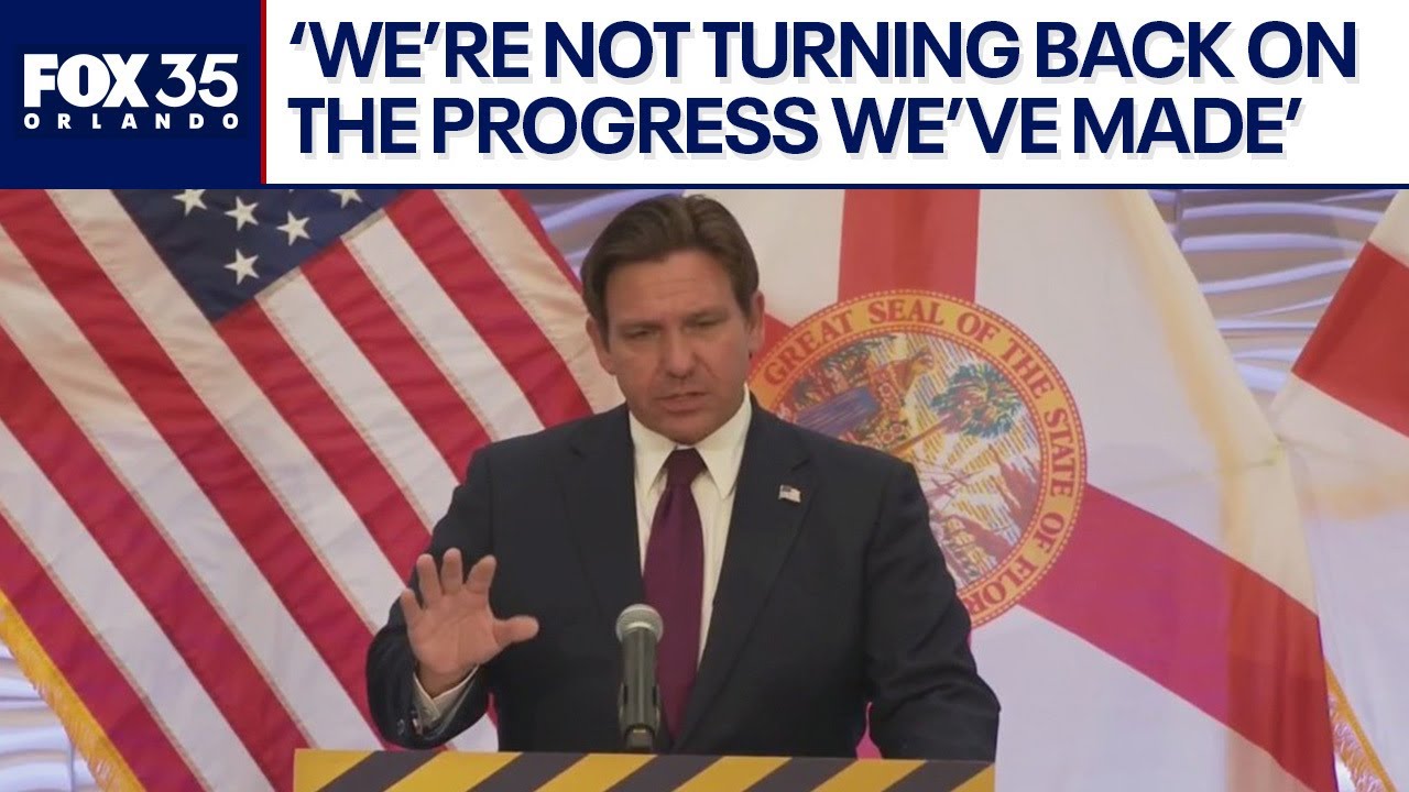 Gov. DeSantis announces infrastructure, workforce investments