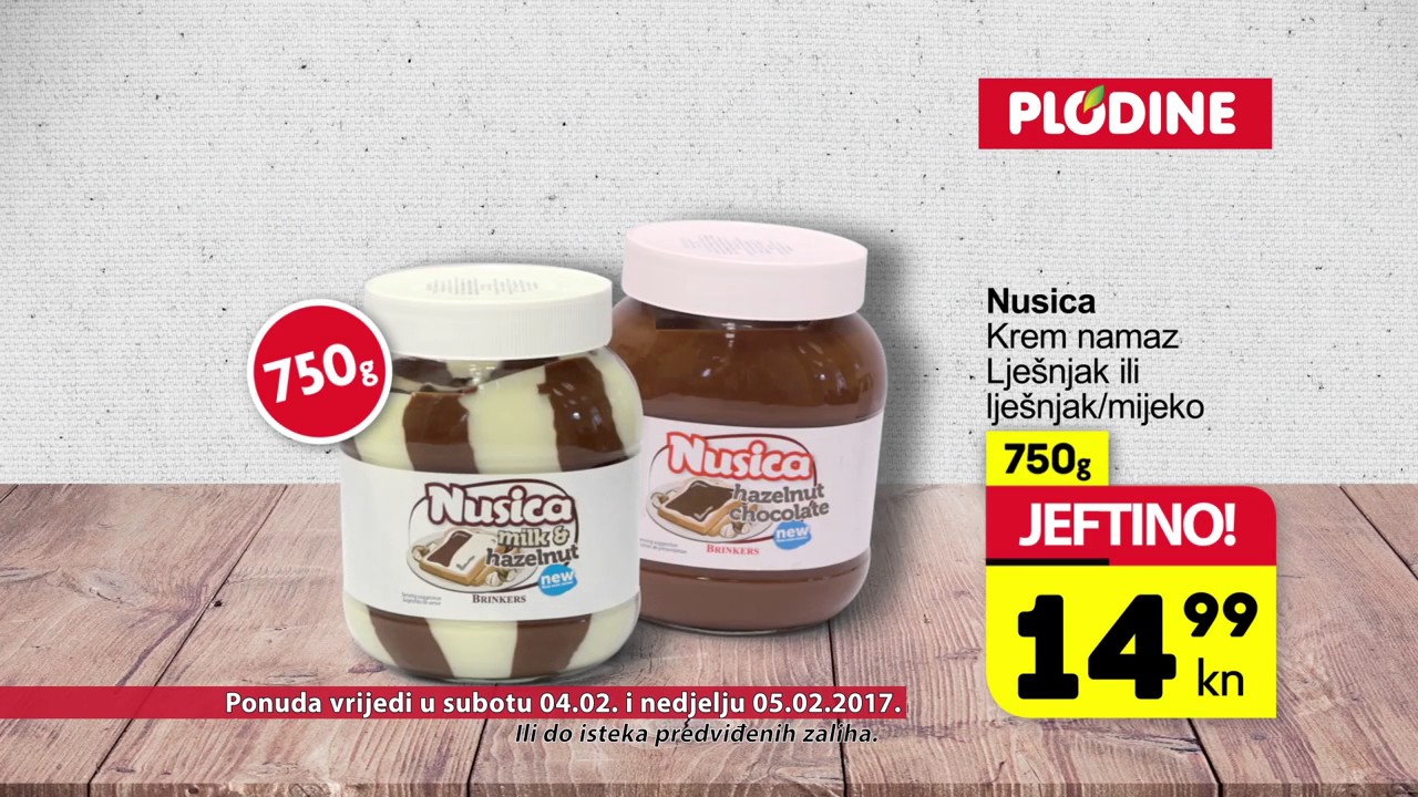 Plodine vikend akcija do 5.2.2017.
