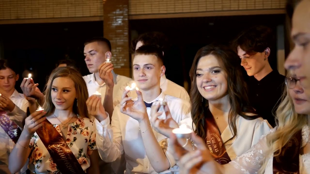 Выпускной 11А Средняя школа №15 города Минска