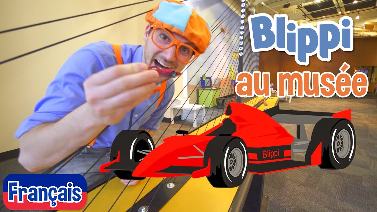 Blippi en français - Blippi visite le musée pour enfants | Vidéos éducatives