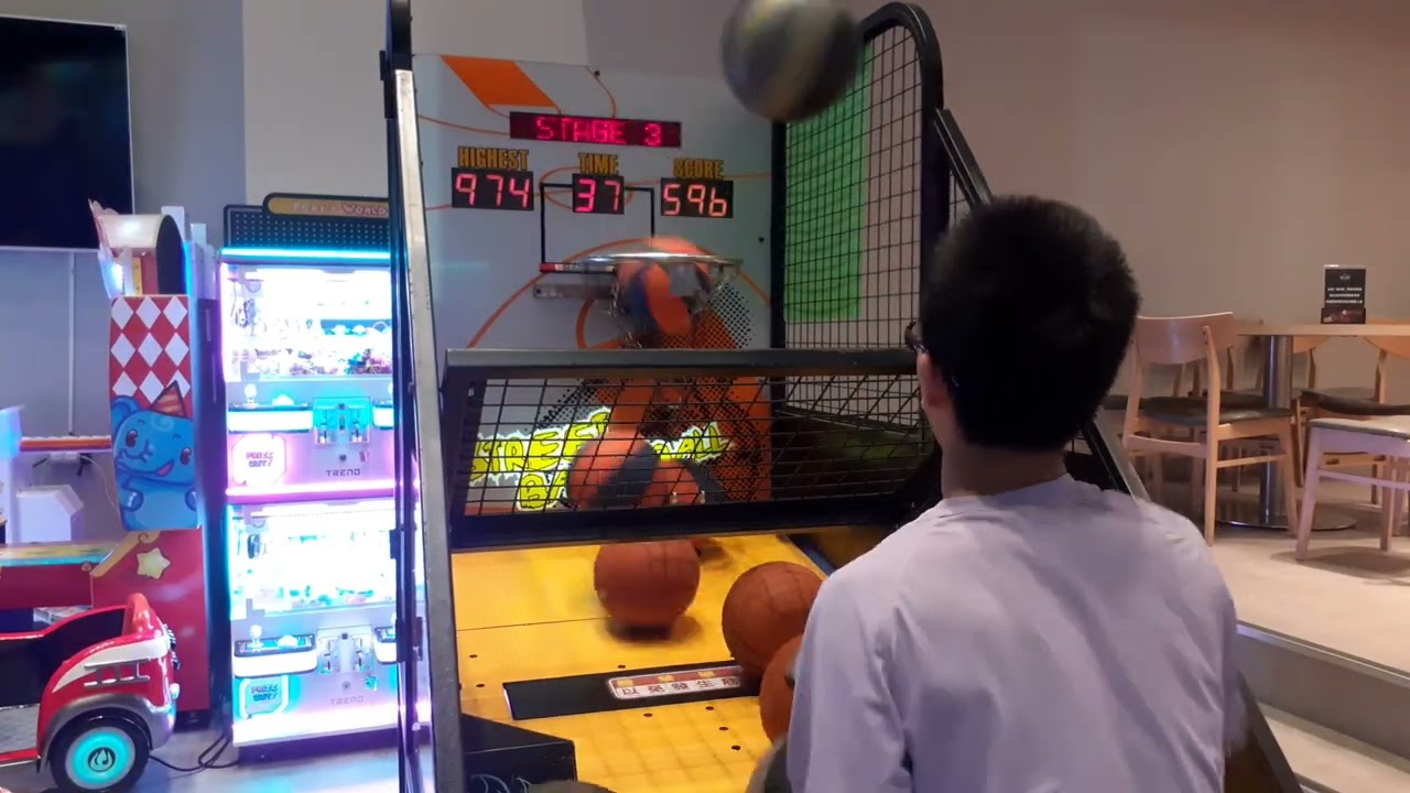 Y0Y0迷你籃球機多顆下一場混種🏀能否破更高分數?