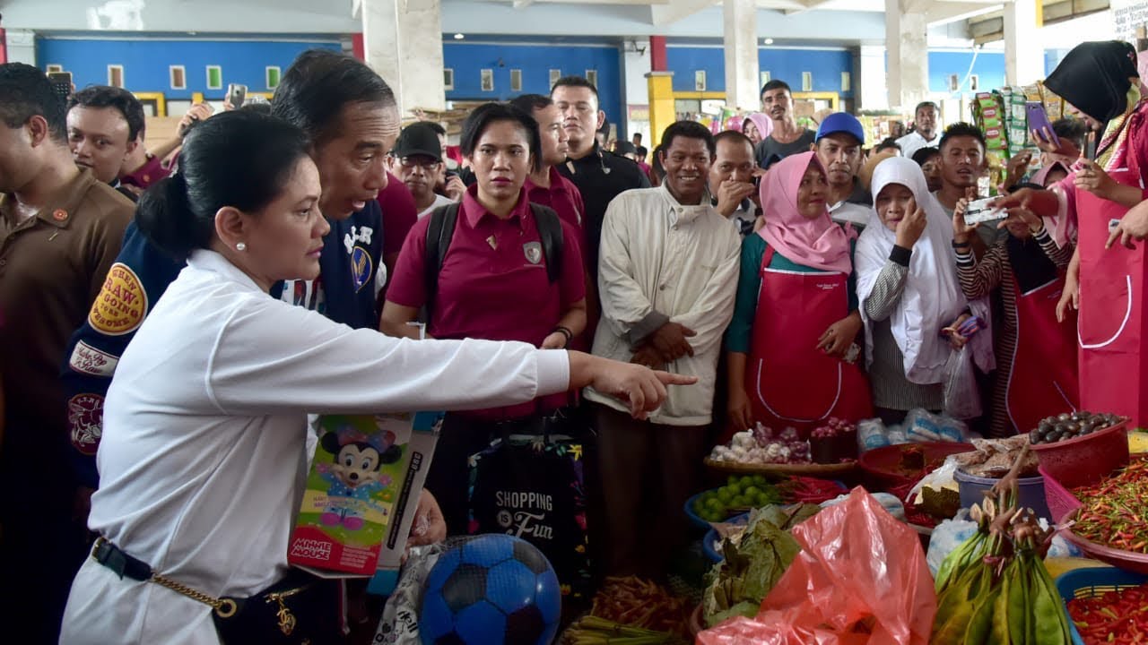 Peninjauan Pasar Sentral, Kendari, 2 Maret 2019