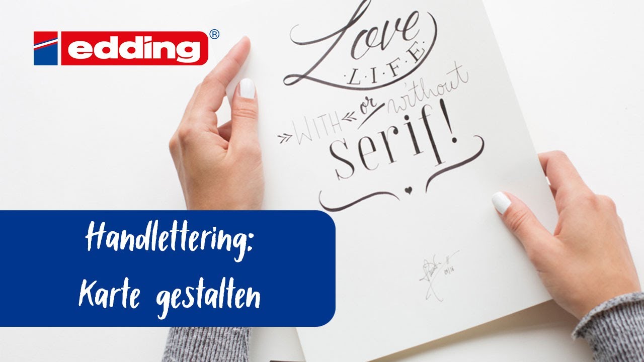 Ein eigenes Handlettering Design entwerfen