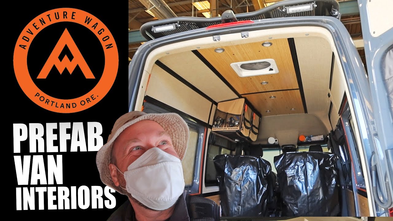 Custom Designed Pre Fabricated Adventure Wagon Kit for Vanlife DIY Interiors