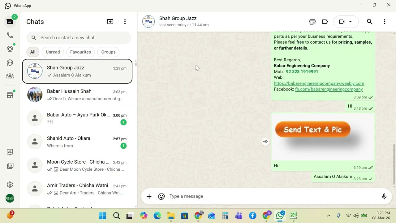 WA Sender Latest Version Excel | Tutorial | Whatsapp Marketing software