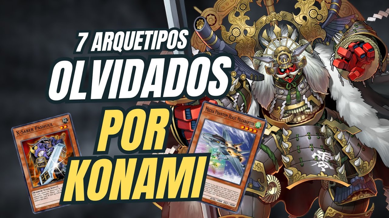 7 arquetipos de Yu-Gi-Oh! olvidados por Konami 😞
