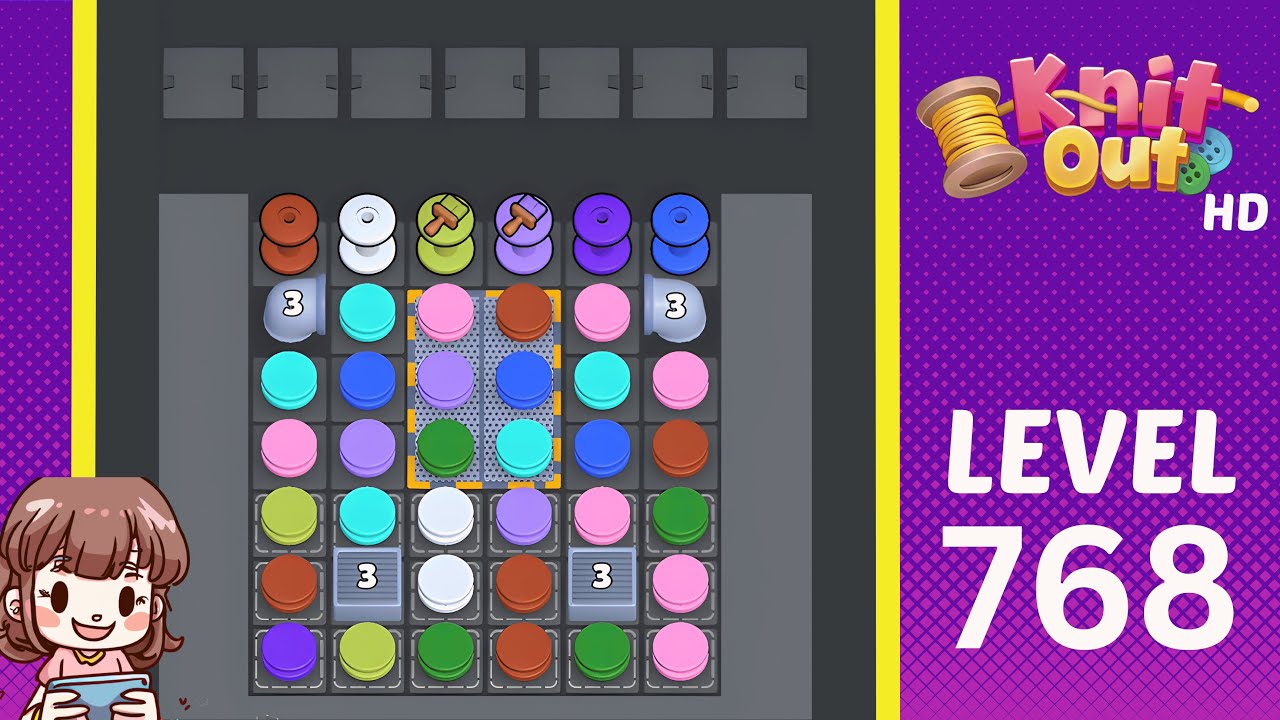 Knit Out Level 768 Solution Walkthrough