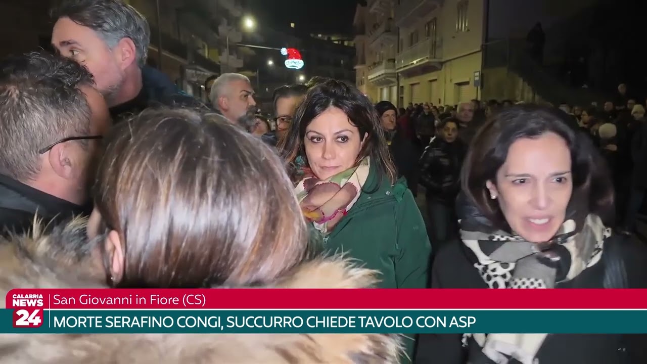 San Giovanni in Fiore (CS) - Morte Serafino Congi, Succurro chiede tavolo con ASP