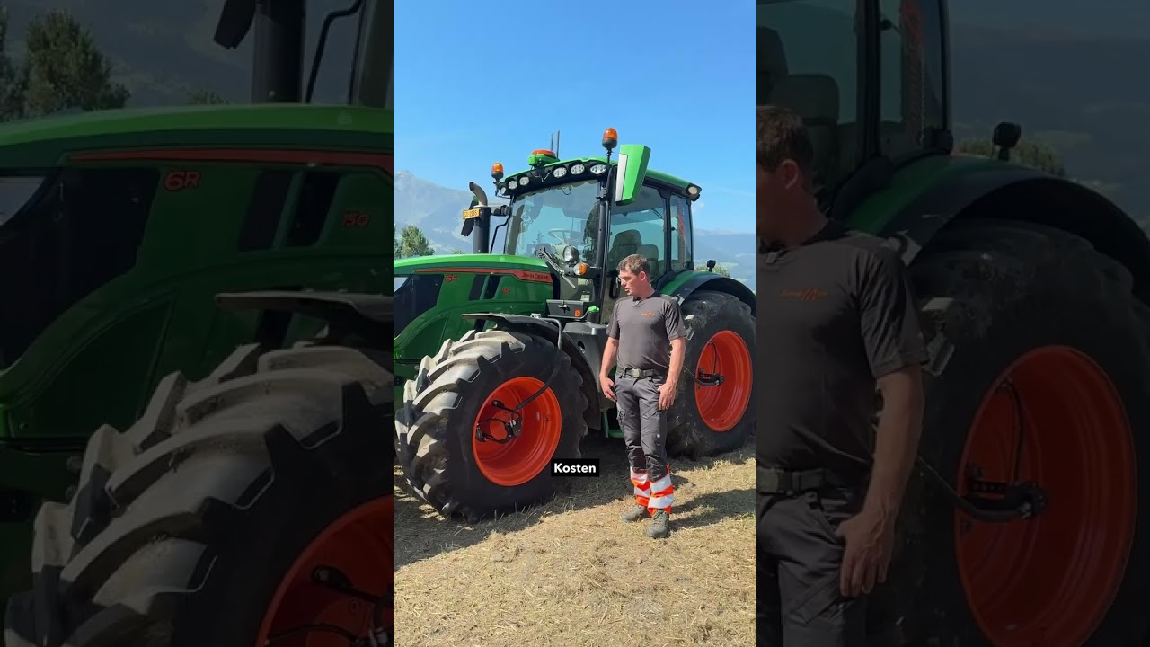 So schont Roger den Boden - mit angepasstem Reifendruck 🌾