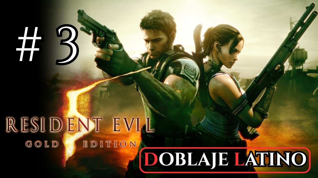 Resident Evil 5 - Guía Gameplay Español Latino - Parte 3 - El Majini con Motosierra